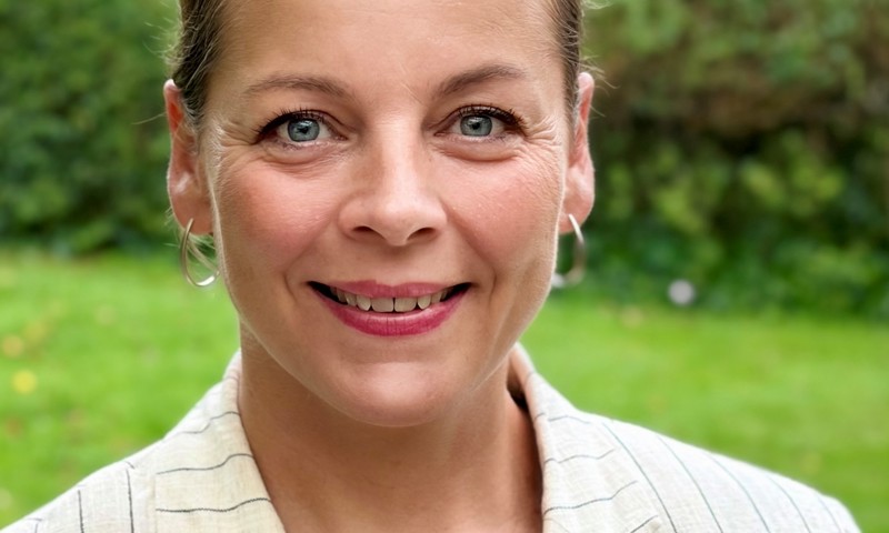 portræt af Mille Schjoldan