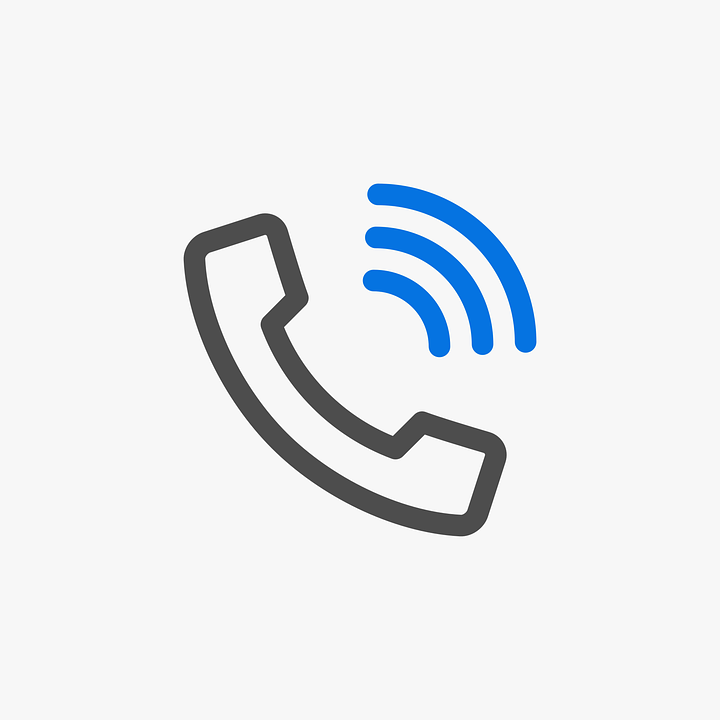 Tegning af en telefon