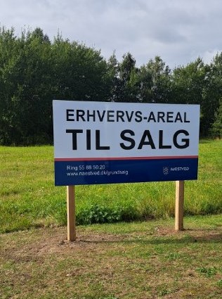 Billede af skilt på Lillemarken