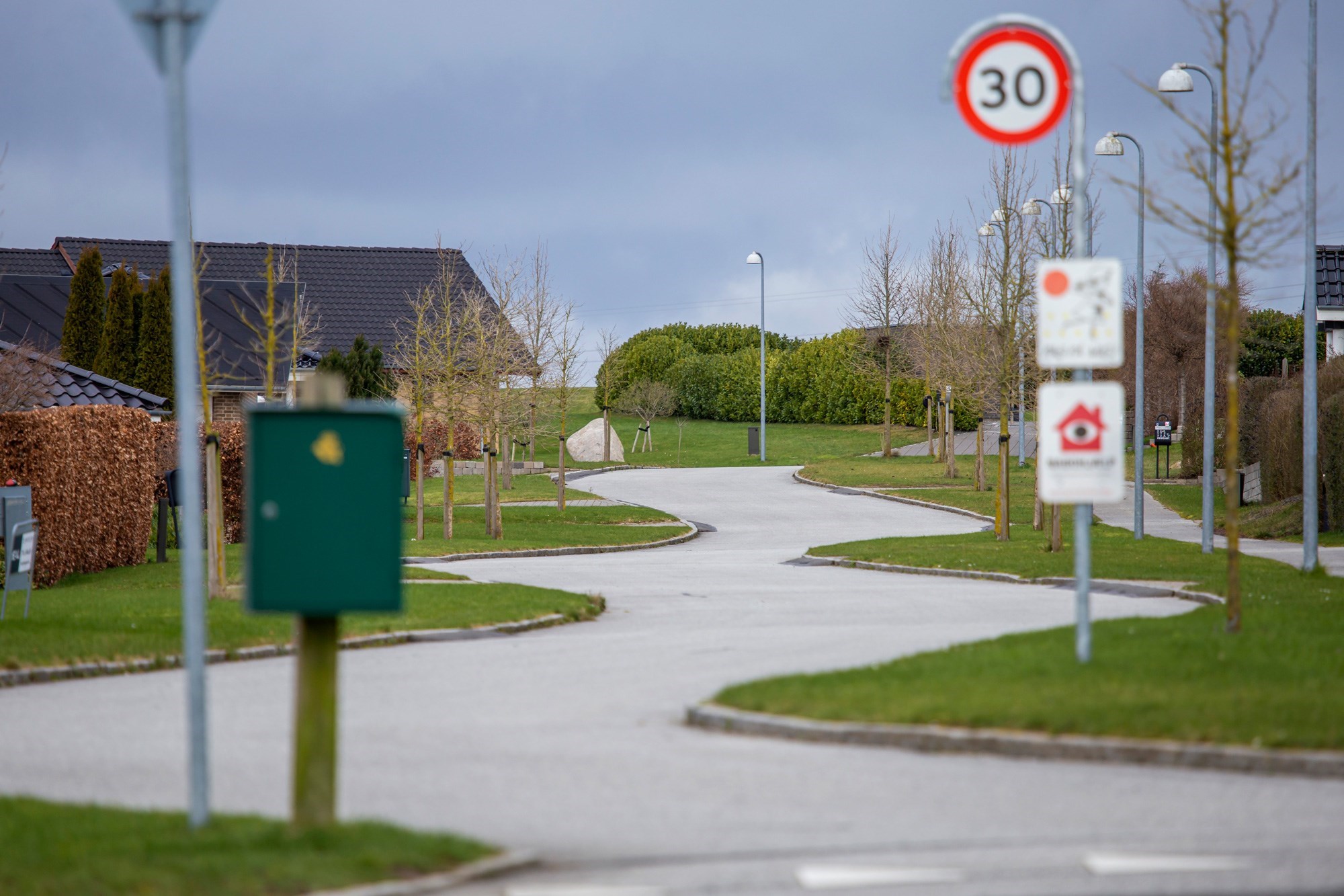 En snoet husvej i 30Km Zone