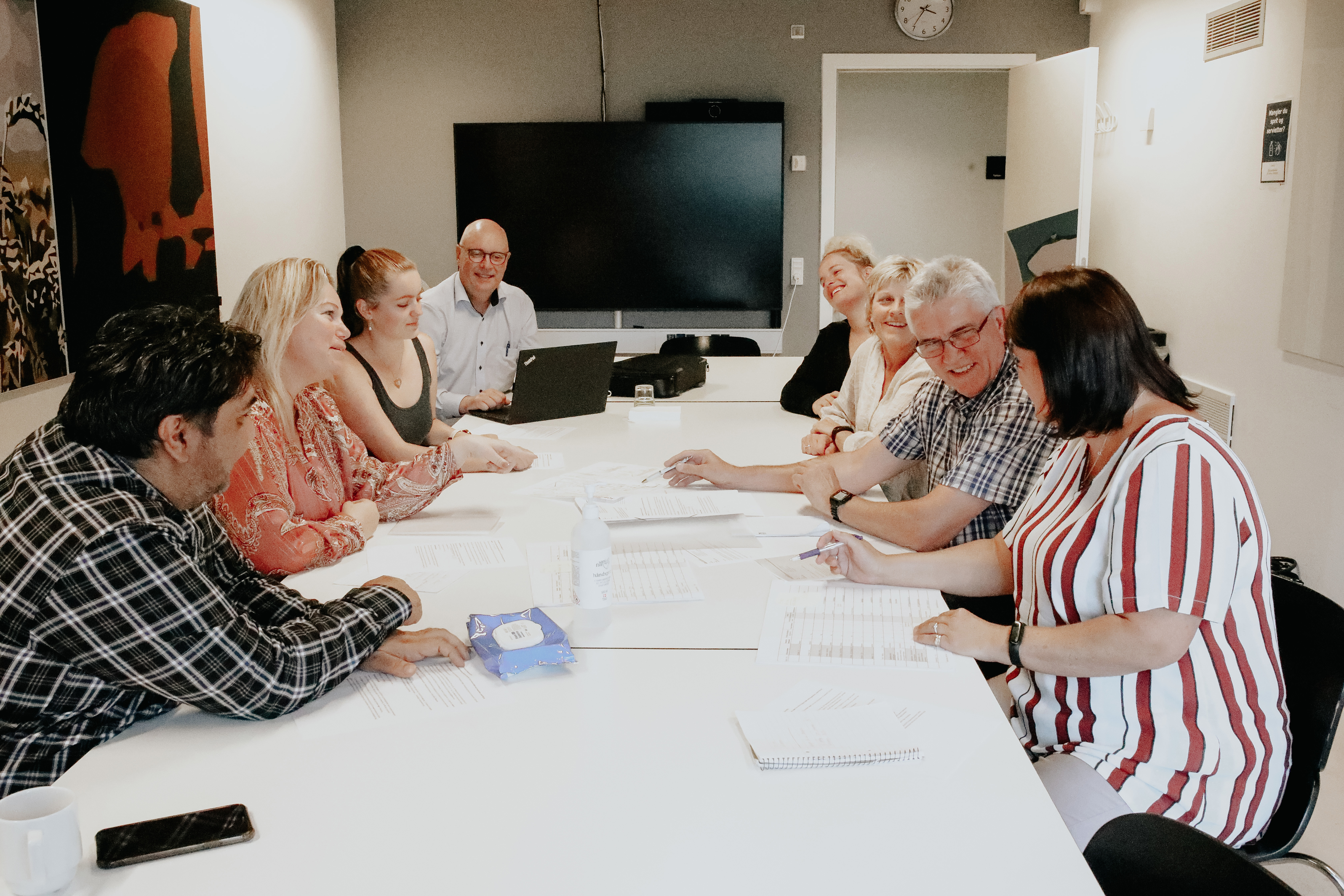 Møde omkring jobmesse 2021