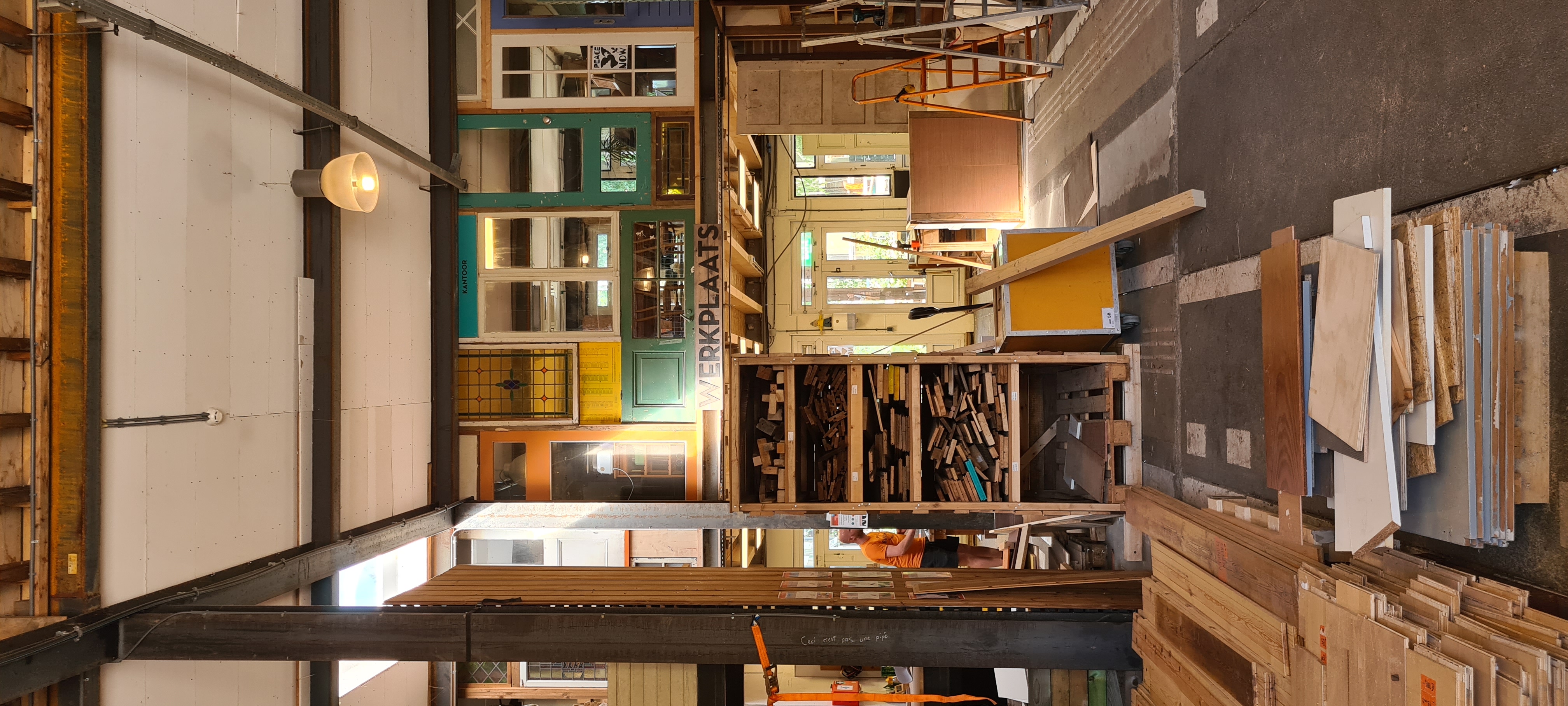 Genbrugsbyggemarked i Utrecht