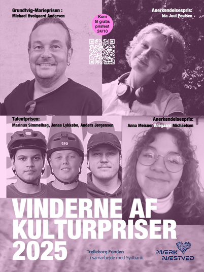 Vinderne af kulturpriser 2025